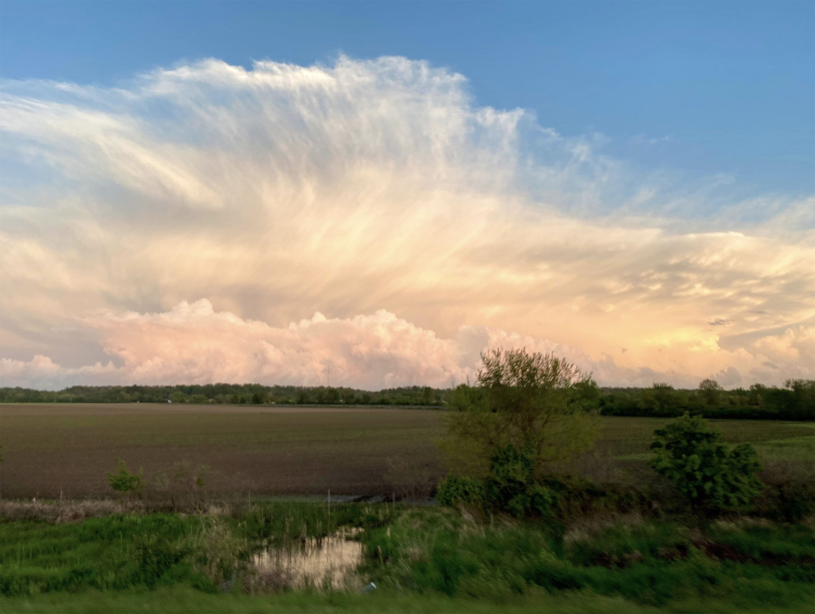 Sky in the Metro East, Illinois