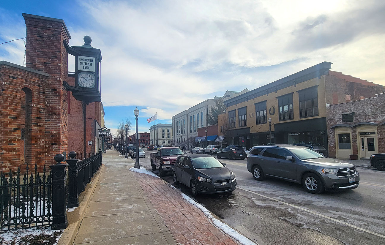 Main Street, Edwardsville, Illinois